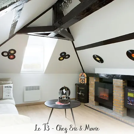 Appartement Location de Maje T2-T3 à Honfleur Chambre photo